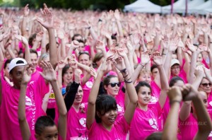 Chaque année, en Côte-d'Or, plusieurs manifestations, comme la course Odyssea le 5 juin, sont organisées pour sensibiliser au dépistage du cancer du sein. Photo archives Jeremie BLANCFENE